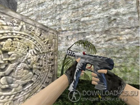 Модель HD Tec-9 «White Fang» для CS 1.6
