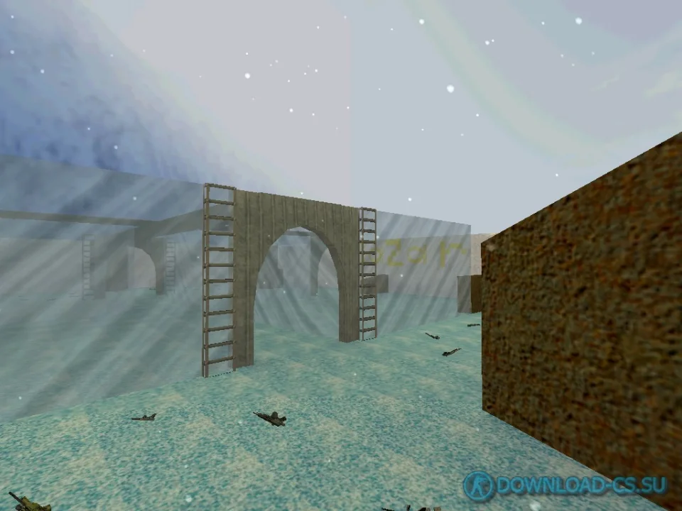 Карта fy_iceworld_v3 для КС 1.6