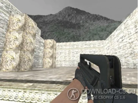 Модель Famas из «CS:GO» для CS 1.6