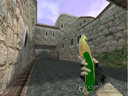Модель ножа HD «Gut Knife | Lore» для CS 1.6