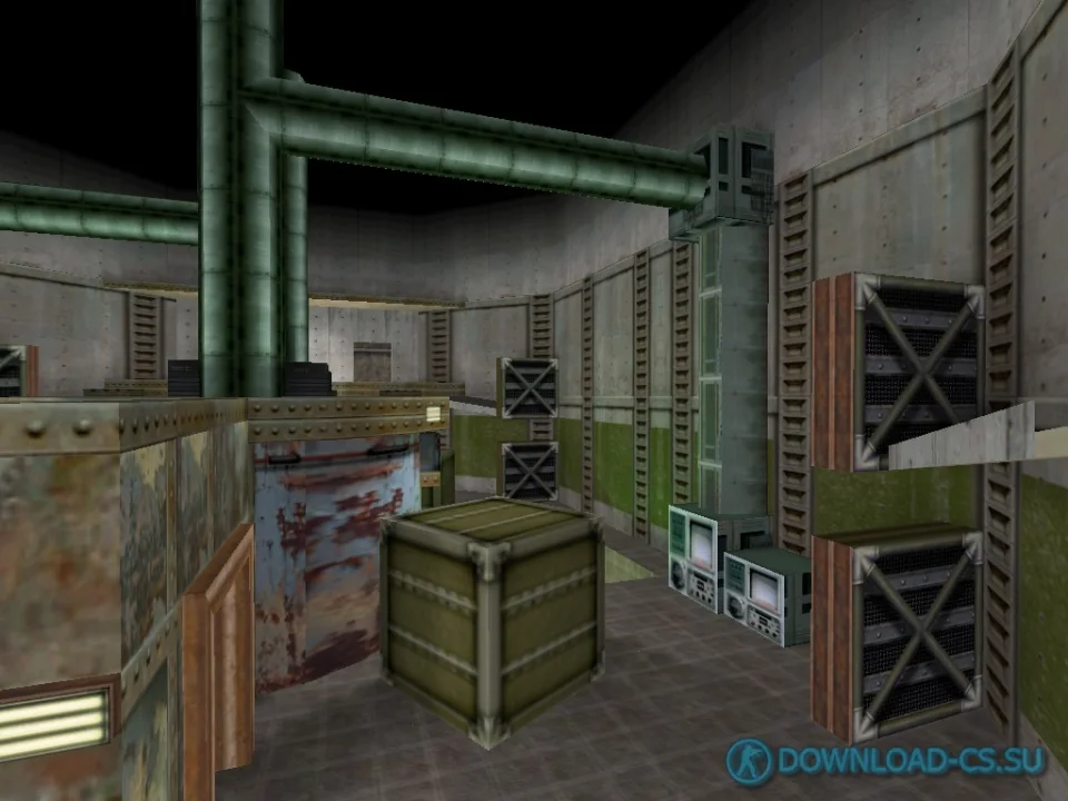 Карта gg_stor_silo для КС 1.6