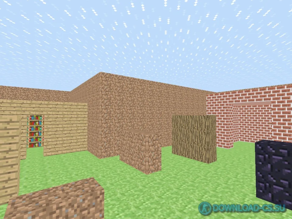Карта fy_minecraft для КС 1.6