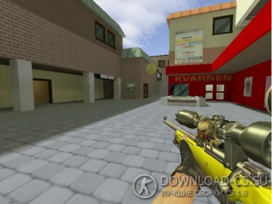 Модель AWP «Yellow Dragon» для CS 1.6
