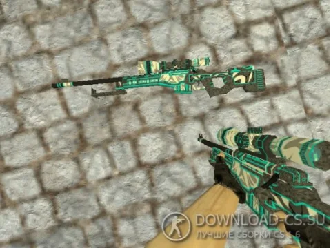 Модель AWP «Frontside Misty» для CS 1.6