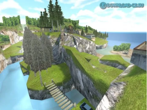 Карта de_mon для CS 1.6
