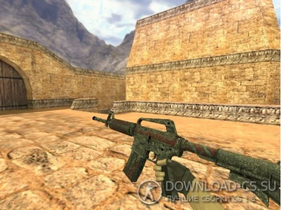Модель HD M4A1-S «Steel Plexus: Freestyle» для CS 1.6