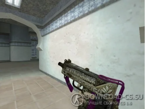 Модель HD MAC-10 «Discerning Thug: Option B» для CS 1.6