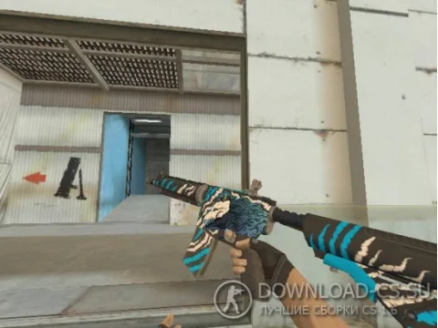 Модель HD M4A4 «Spiritual» для CS 1.6