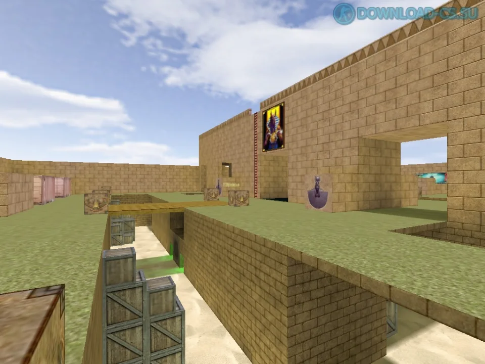 Карта aim_anubis для CS 1.6