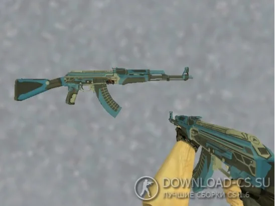 Модель HD AK-47 «Deimos» для CS 1.6