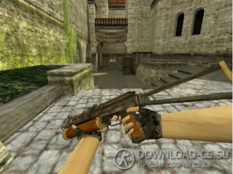 Модель HD PP-19 Bizon «Antique» для CS 1.6
