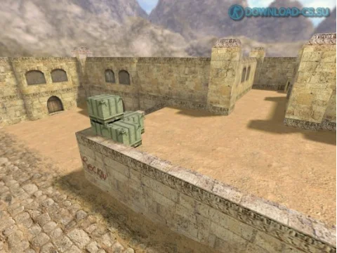 Карта de_dust для CS 1.6