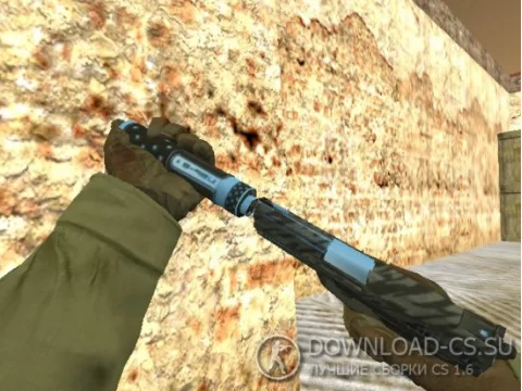 Модель USP «Blue Orion» для CS 1.6
