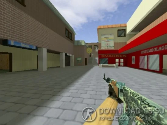 Модель AK-47 «Polar Bear» для CS 1.6