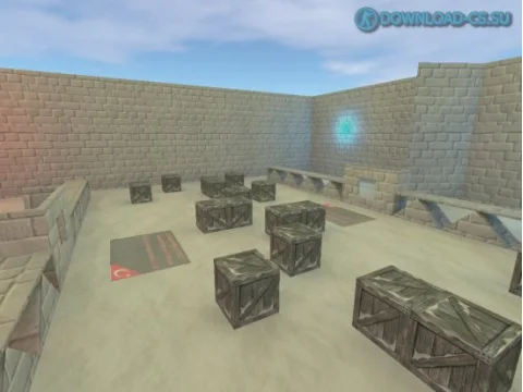 Карта awp_snowing для CS 1.6