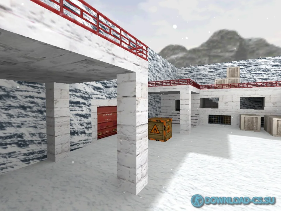 Карта gg_js_snow для КС 1.6