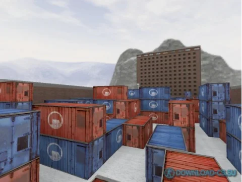 Карта cs_containers_v11 для КС 1.6
