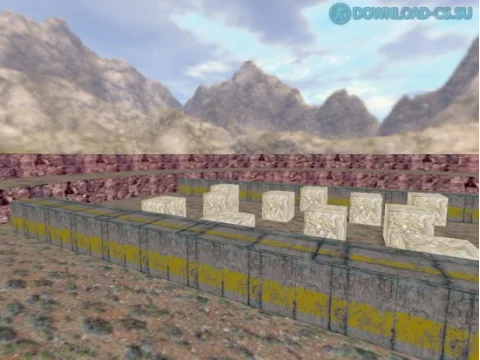 Карта aim_deagle_boxes для CS 1.6