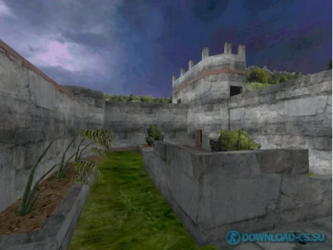 Карта de_cliffcastle для КС 1.6