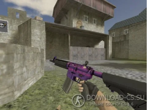 Модель HD M4A4 «Moonrise» для CS 1.6