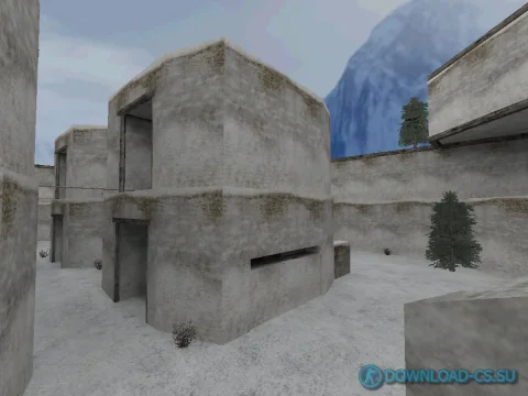 Карта gg_snow_dino_rmx для КС 1.6