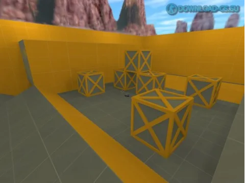 Карта aim_ak_m4_orange для CS 1.6
