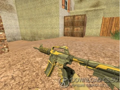 Модель HD M4A1-S «Stinger» для CS 1.6