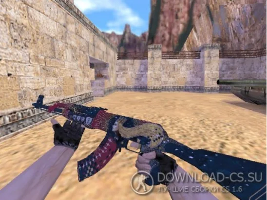 Модель HD AK-47 «The Empress» для CS 1.6