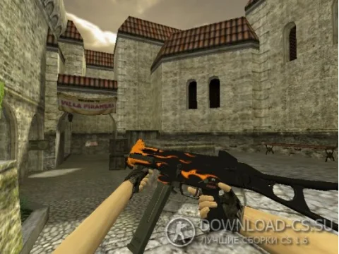 Модель HD UMP-45 «Blaze» для CS 1.6