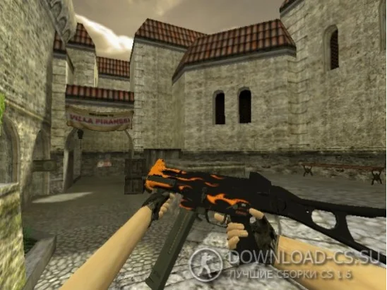 Модель HD UMP-45 «Blaze» для CS 1.6