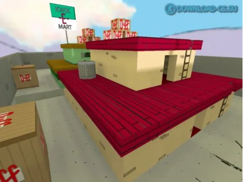 Карта gg_simpsons для CS 1.6