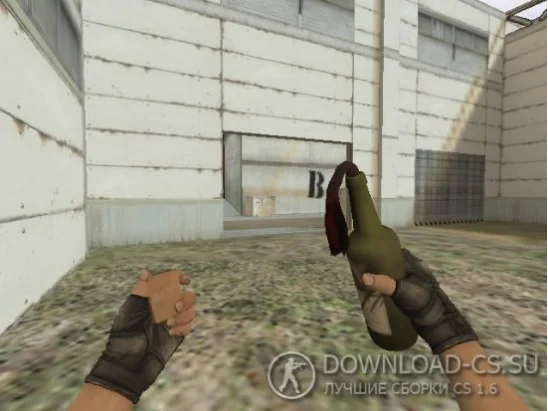 Модель гранаты «Коктейль Молотова из CS:GO» для CS 1.6