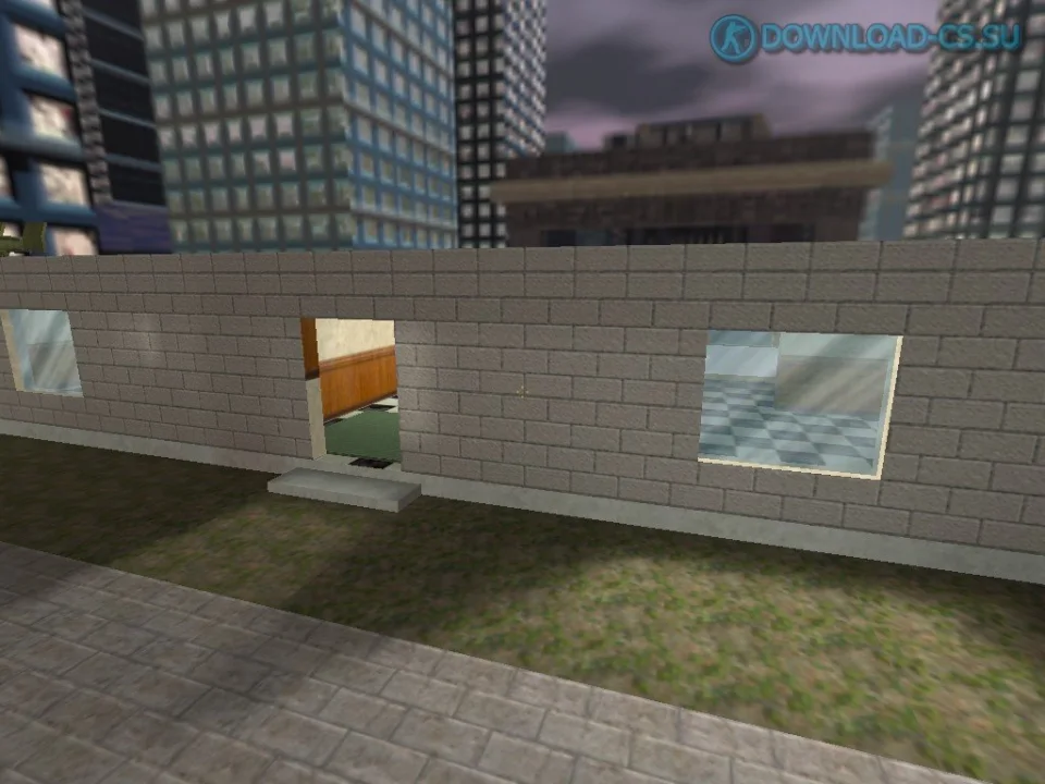 Карта cs_houses для CS 1.6