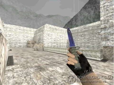 Модель ножа HD «Bayonet | Doppler» для CS 1.6
