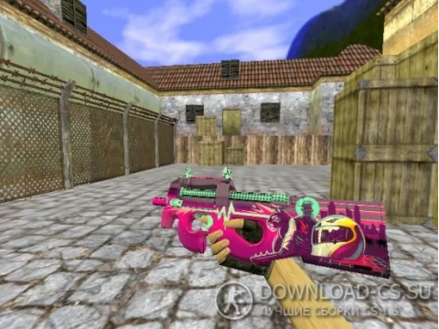 Модель HD P90 «Neon Rider» для CS 1.6