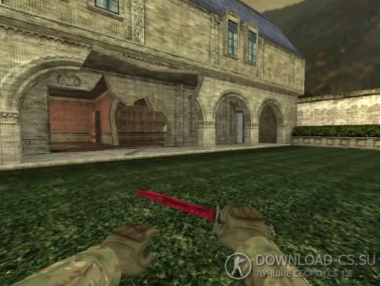 Модель ножа «Штык-нож M9 | Doppler Ruby» для CS 1.6
