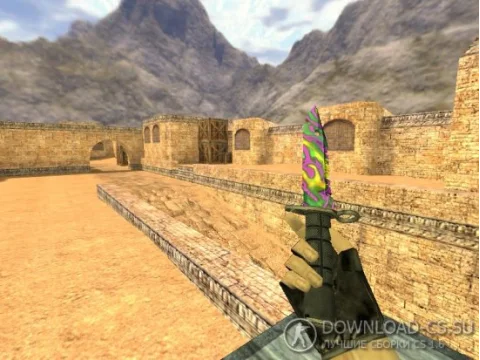 Модель ножа HD «M9 Bayonet | Lionfish» для CS 1.6