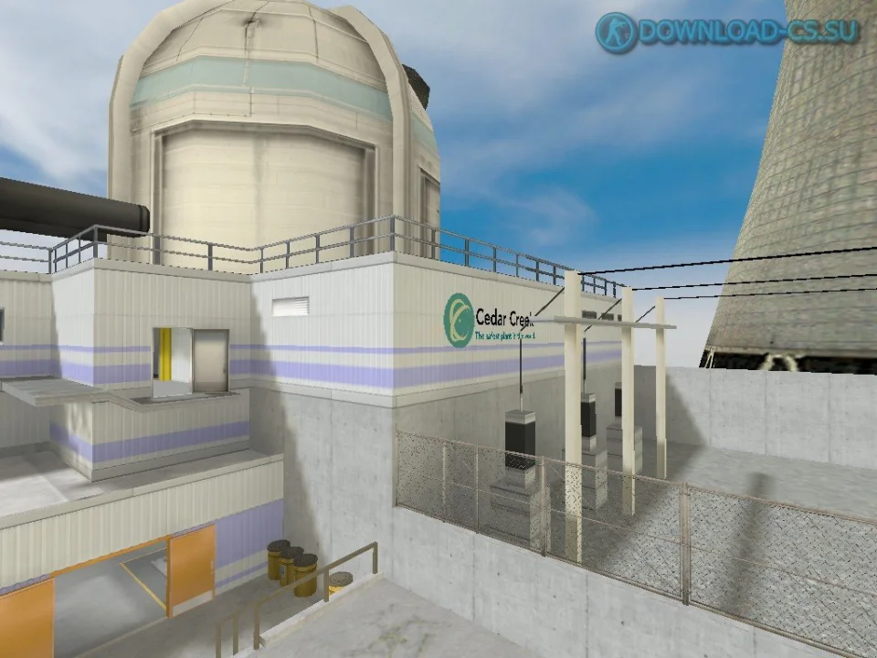 Карта de_nuke из CS:GO для CS 1.6