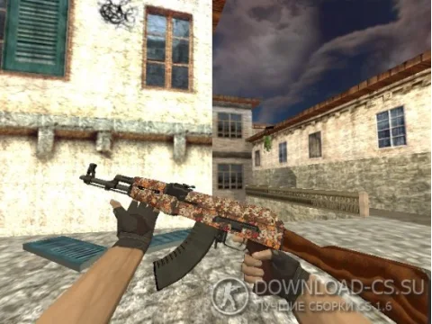 Модель AK-47 «PawPaw» для CS 1.6