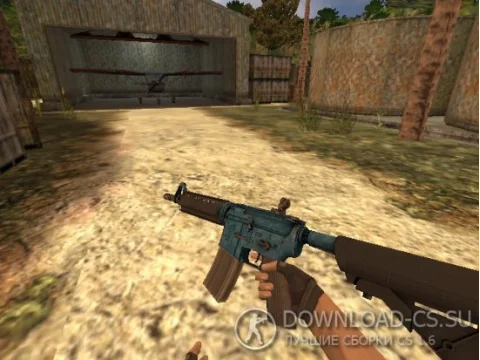 Модель HD M4A4 «Cobalt Disruption» для CS 1.6