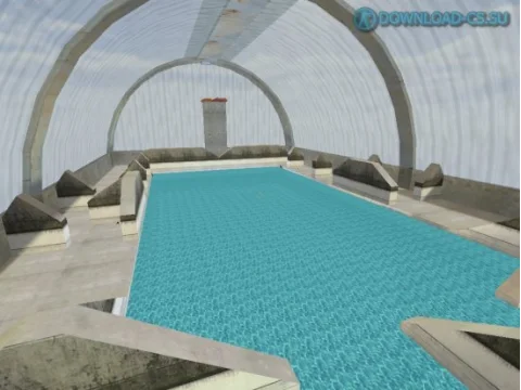 Карта aim_ak-colt_pool для CS 1.6