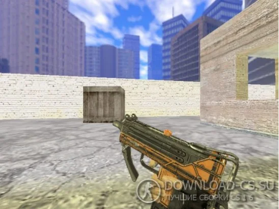 Модель HD MAC-10 «Big Iron» для CS 1.6