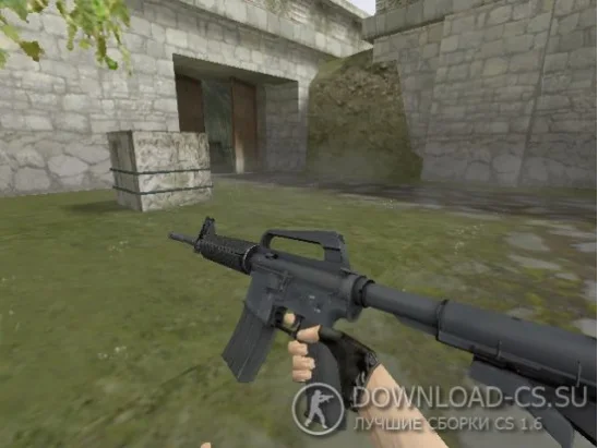 Модель HD M4A1-S из CS:GO для CS 1.6