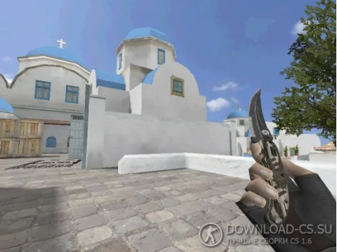 Модель ножа HD «Flip Knife | Black Laminate» для CS 1.6