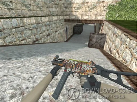 Модель HD UMP-45 «PawPaw» для CS 1.6