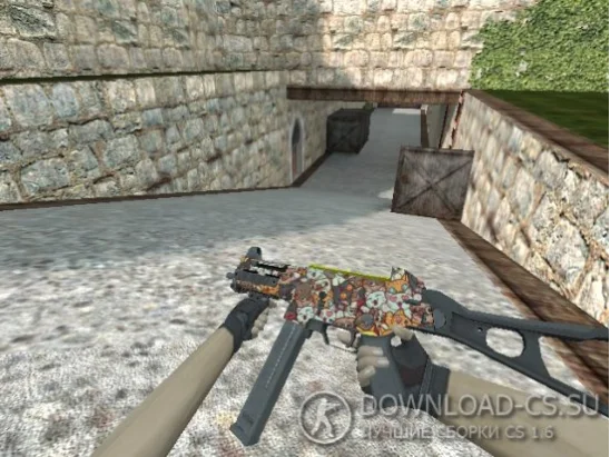 Модель HD UMP-45 «PawPaw» для CS 1.6