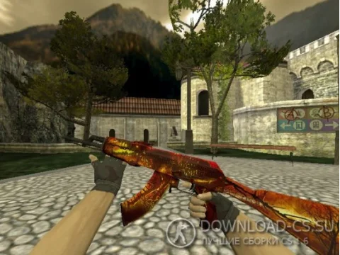 Модель AK-47 «Lycanthrope» для CS 1.6