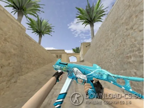 Модель HD UMP-45 «Sealife» для CS 1.6