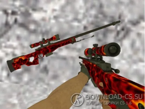 Модель AWP «Magma» для CS 1.6