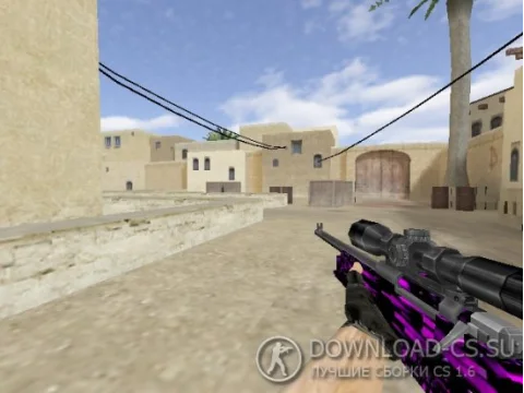 Модель AWP «Rave» для CS 1.6